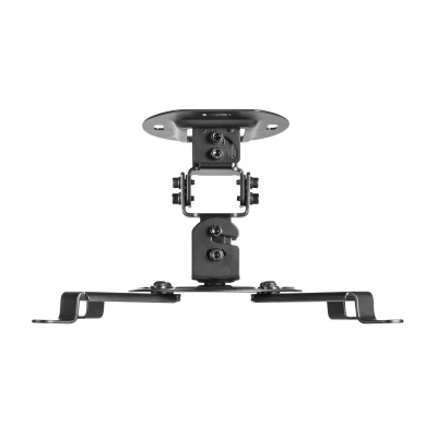 Soporte Universal Giratorio, Inclinable de Techo para Proyector 13.5Kg, Negro