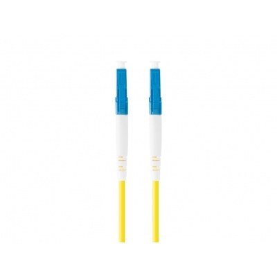 LATIGUILLO FIBRA 1M LANBERG MONO LC/UPC-LC/UPC SIMPLEX G657A1 LSZH AMARILLO