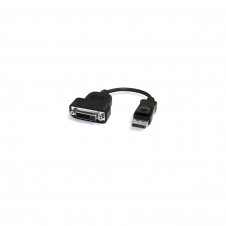 StarTech.com Adaptador Conversor de Vͭdeo DisplayPort DP a DVI Macho a Hembra - 1920x1200 - Activo Negro