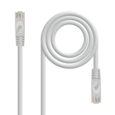Nanocable - CABLE RED LATIGUILLO LSZH CAT.6A UTP AWG24, 30 CM