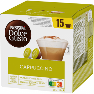 Estuche de cápsulas de café Dolce Gusto 12354974 CAPUCCINO 30 cápsulas