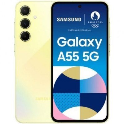Smartphone Samsung Galaxy A55 8GB/ 256GB/ 6.6/ 5G/ Amarillo