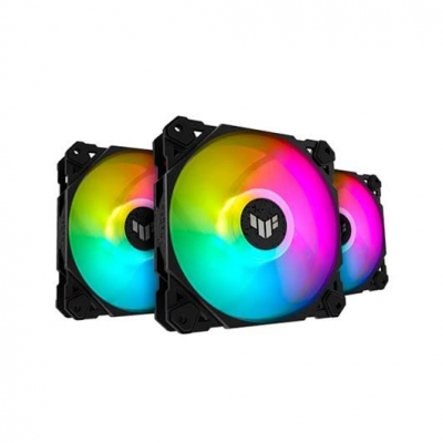 VENTILADOR 120X120 ASUS TUF GAMING TF120 PACK 3UD