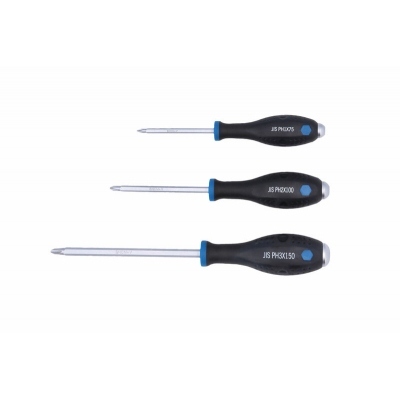 LASER TOOLS JIS Pound Thru Screwdrivers - 3pc 8037