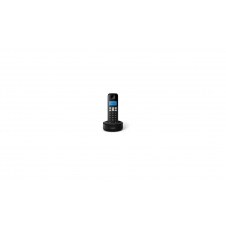 Philips D1611B/34 teléfono Teléfono DECT Identificador de llamadas Negro