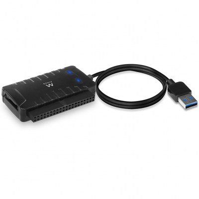 Cable adaptador ewent usb 3.2 gen1 a ide - sata de 2.5pulgadas y 3.5pulgadas