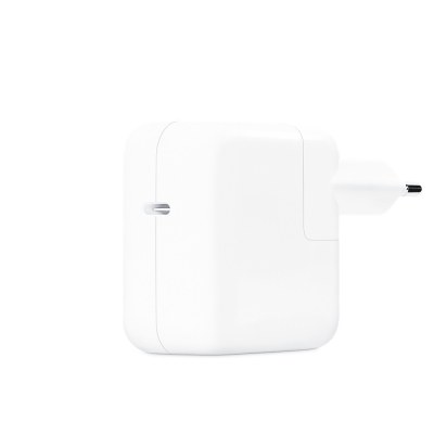 Adaptador de corriente Apple USB Tipo C 30W/ para iPhone/ iPad/ MacBook Air 13