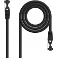 Nanocable Cable red Cat. 8.1 2GHZ SSTP Negro 10m
