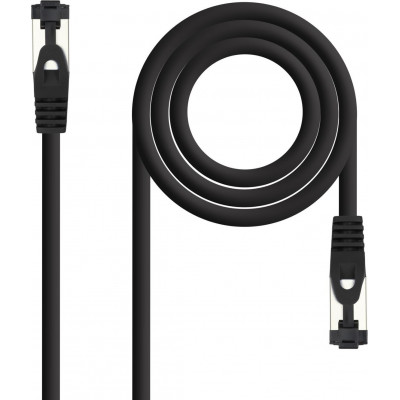 Nanocable Cable red Cat. 8.1 2GHZ SSTP Negro 10m