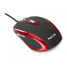 Ratón Ngs Óptico Usb-a 800dpi Rojo (tick Red)