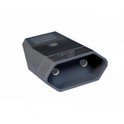 Clavija Red Electrica Hembra 4mm 10A NEGRA