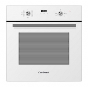 Horno multifunción premium Corberó CCHMT905W, Hidrólisis, 60 x 60 cm, 8 programas, abatible, 70 litros, clase A+, AirFry, display digital táctil, AquaSense, luz interior, blanco