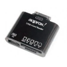 Lector De Tarjetas Approx Usb 2.0 Negro