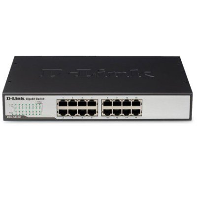 Switch D-Link DGS-1016D 16 Puertos/ RJ-45 Gigabit 10/100/1000