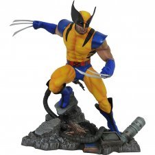 Figura diamond select toys gallery re - run marvel diorama wolverine lobezno