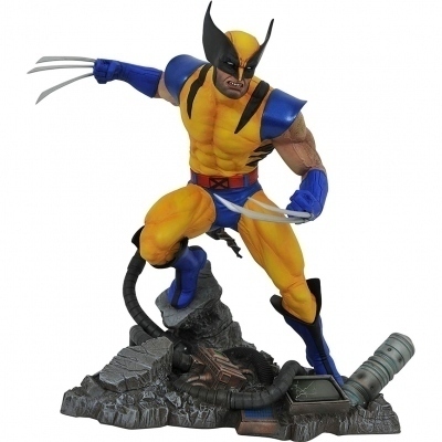 Figura diamond select toys gallery re - run marvel diorama wolverine lobezno