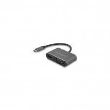 StarTech.com Adaptador USB-C a VGA y HDMI - 2en1 - 4K 30Hz - Gris Espacial - Adaptador Gráfico Externo USB Tipo C