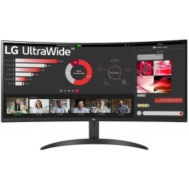 Monitor curvo PC LG 34" 34WR50QK-B.AEU, WQHD, 100 Hz