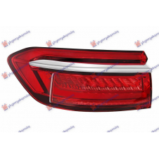 TAIL LAMP LED (W/SILVER MOULDING) (HELLA)