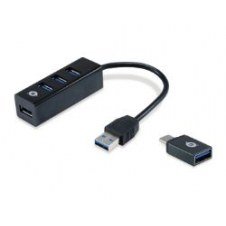 Hub Conceptronic 4xusb 3.0+adaptador Usb-c