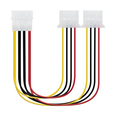 CABLE ALIMENTACION MOLEX 5.25/M-2x5.25/H 20CM