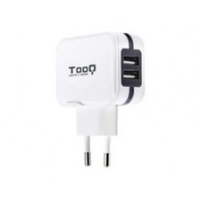 Cargador De Pared Tooq 12w Usb 2.0 Blanco