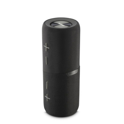 Hama Twin 4.0 Altavoz Portatil - Potencia 30W - Bluetooth - USB-C - Bateria 4000mAh - Rango 10m - Antideslizante - 21x8.4x8.4cm - Color Negro