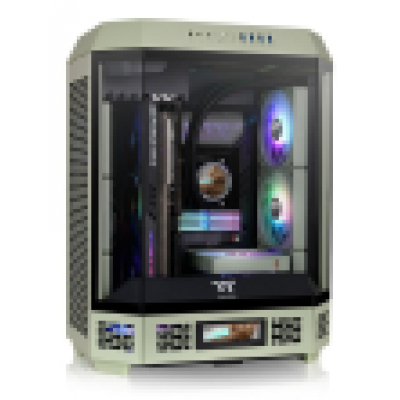 CAJA THERMALTAKE THE TOWER T600 ATX 2XUSB 3.0 SIN FUENTE VERDE MATCHA