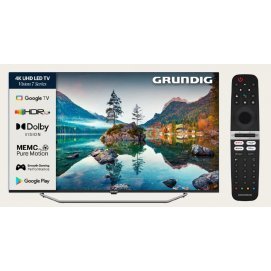 Televisión LED Grundig 43GHU7970B, 43", 4K Ultra HD, Google TV, clase G