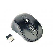 Gembird MUSW-6B-01 ratón mano derecha RF inalámbrico Í?ptico 1600 DPI