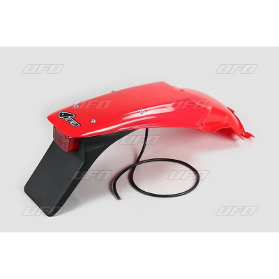 Guardabarros trasero UFO Enduro Honda rojo HO03603-067 HO03603-067