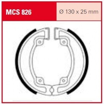 Zapatas de Freno TRW MCS826