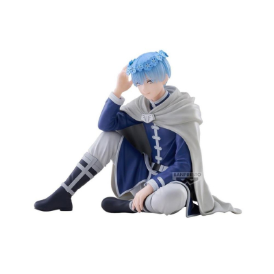 Figura banpresto frieren beyond journey's end espresto himmer con corona de flores 15cm