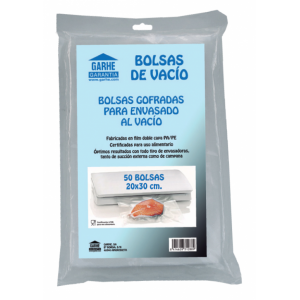 BOLSA ENVASADORA GARHE 31289 50U MALLA 30X40cm