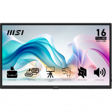 MSI PRO MP165 E6 monitor o TV portátil Monitor portátil Negro 39,6 cm (15.6