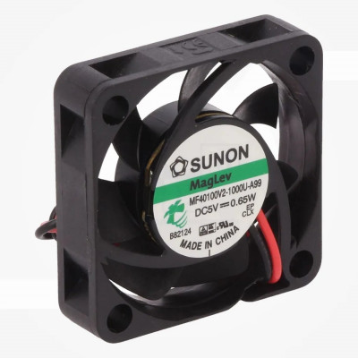 Ventilador DC axiales 5VDC 40x40x10mm 11,89m3/h 20,6dBA Vapo