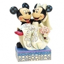 Figura enesco disney mickey & minnie boda
