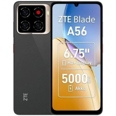 Smartphone ZTE Blade A56 4GB/ 64GB/ 6.75/ Negro