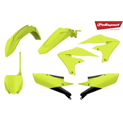 Kit de plástica Polisport YZ250F 19 YZ450F 18-19 Amarillo neón 90782