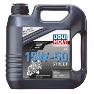 Garrafa de 4L aceite Liqui Moly HC sintético 15W-50 Street 1689