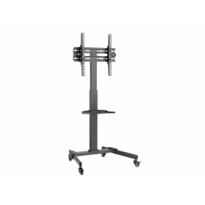 Equip Carro multimedia para tv de 32P a 55P plastico acero Negro