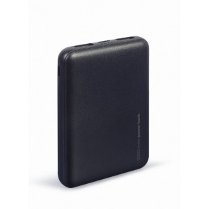 POWERBANK GEMBIRD 5000MHA 2xUSB A 1xUSB C negro