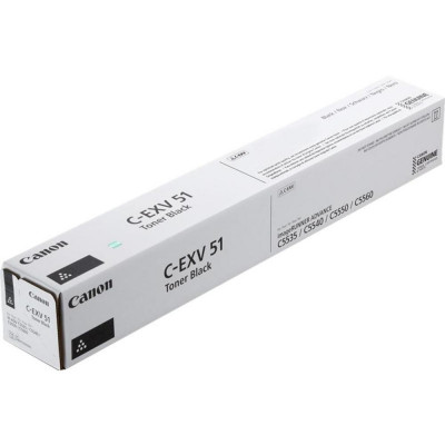 Toner canon c - exv51 negro 69000 paginas