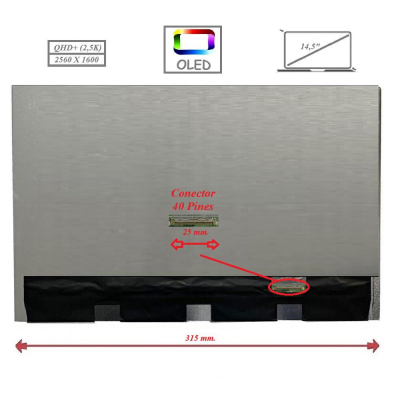 Pantalla para portátil OLED 14.5\ Slim 40 Pines