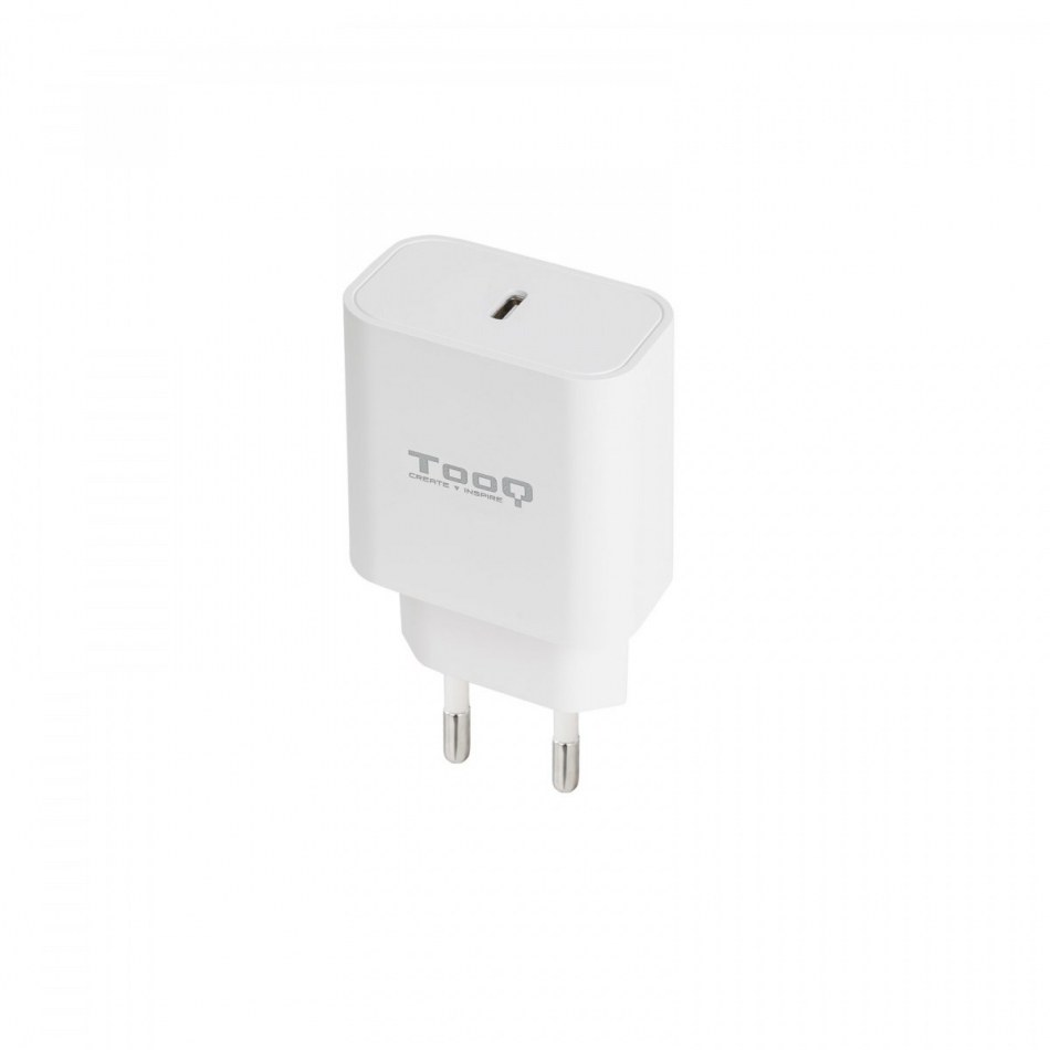 CARGADOR DE PARED USB-C PD3.0 20W BLANCO