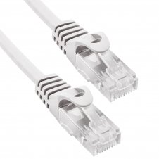 Phasak Cable de Red Cat.6 UTP Solido CCA Cat.6 UTP Gris 0.25M