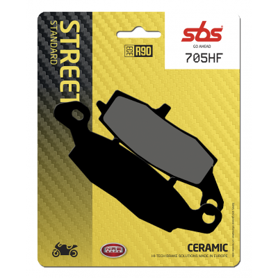 HF Street Ceramic Organic Brake Pads SBS 705HF