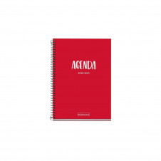 AGENDA ESCOLAR MIQUEL RIUS SCHOOL PLUS ROJO SEPT 20 AGOSTO 21 ENCUADERNACIÍ“N ESPIRAL 26105