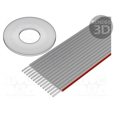 Cable Plano Informatica 14 Vias 1,27mm 50x28AWG