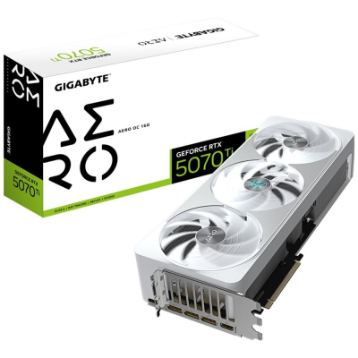 Tarjeta grafica gigabyte rtx 5070ti aero oc 16gb gddr7